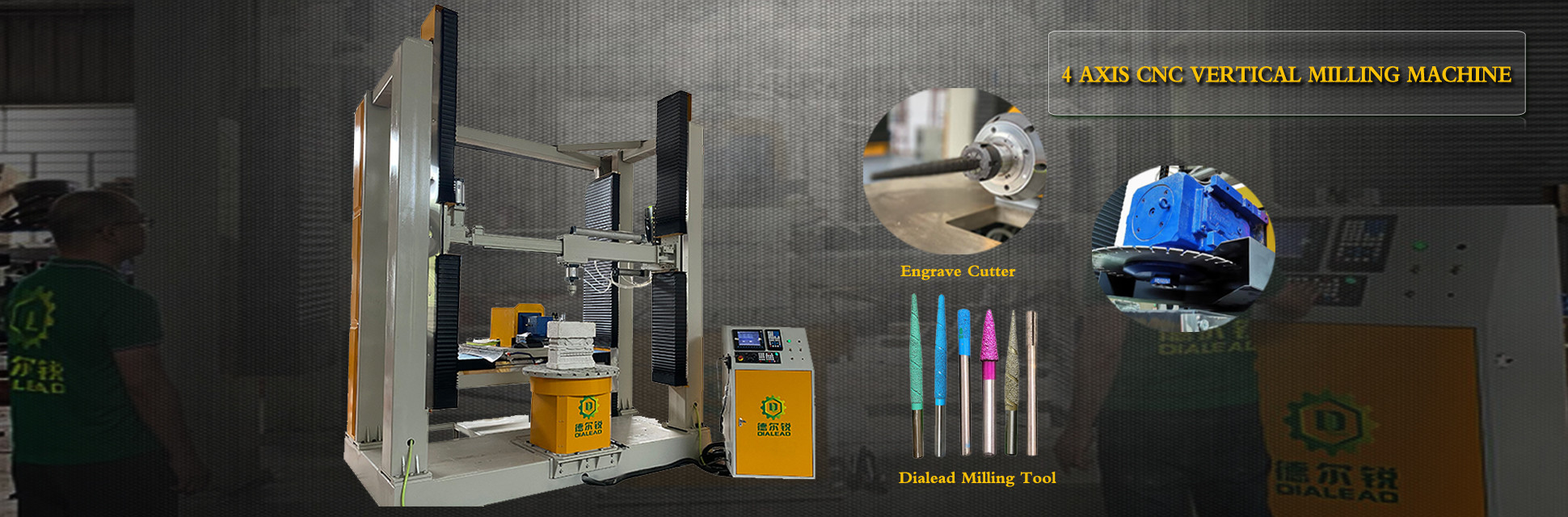 품질 5축 CNC 돌 절단 기계 공장