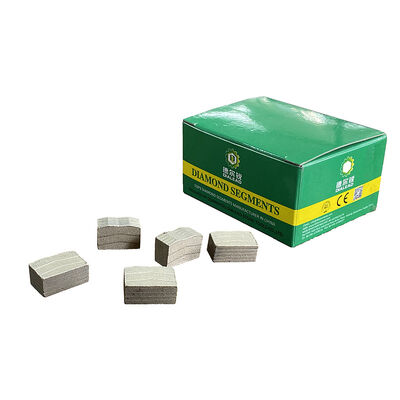 Hard Granite Stone Cutting Diamond Segment For Single Blade 2000mm