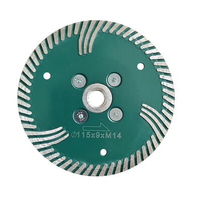 하드 그라닌트 다이아몬드 터보 절단 디스크 M14 플랜지 지름 125mm 230mm