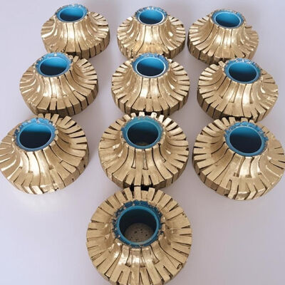 시너지 다이아몬드 세그먼트 엣지 밀링 휠 150mm 350mm 그라닌