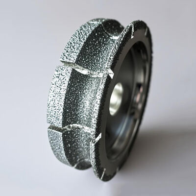 전기화 다이아몬드 프로파일링 바퀴 돌 가장자리를 형성하기 위한 대리석 밀링 바퀴