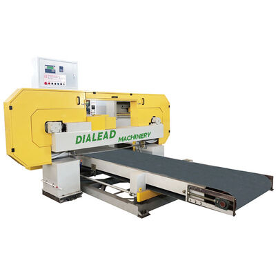 대리석 대리석 큰 블록 절단 기계 수평 밴드 톱 절단 기계